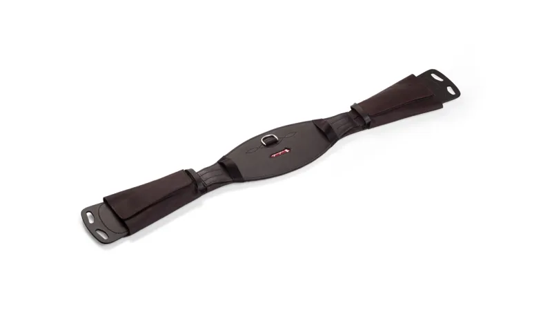 Equipe Base for Leather Dressage Girth Elastic Both Ends-Brown